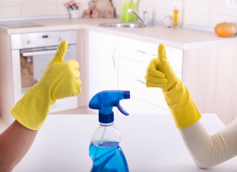 Commercial clearance service in action by Arnos Grove Cleaners.